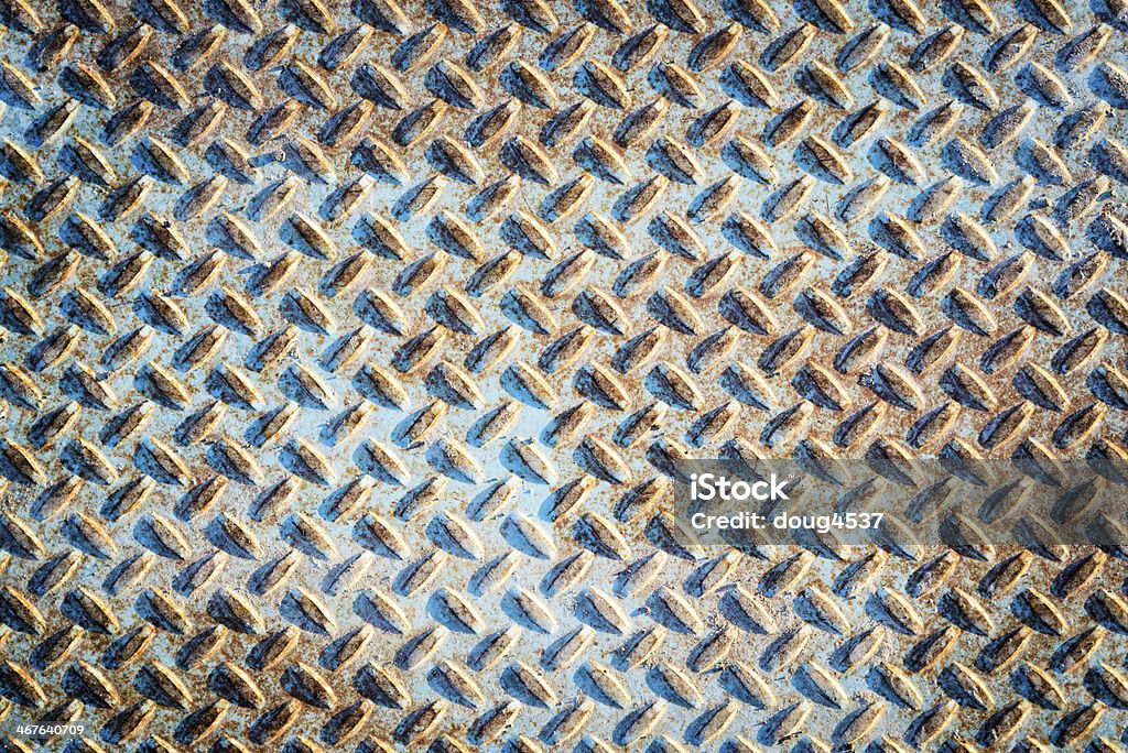 Grunge piastra in acciaio - Foto stock royalty-free di Acciaio