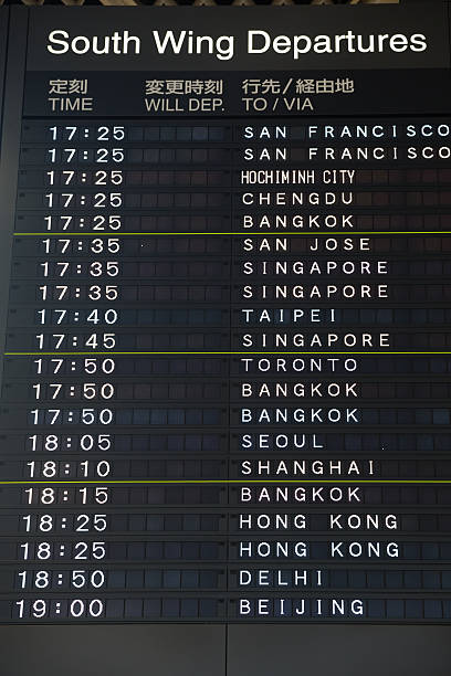 istock Departure Board in Airport 467641943