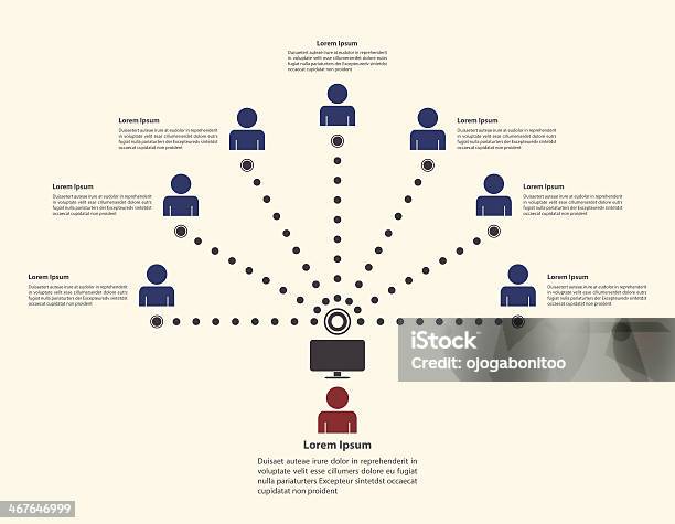 소셜 네트워크 인포그래픽 형판 개념에 대한 스톡 벡터 아트 및 기타 이미지 - 개념, 개념과 주제, 고객 참여