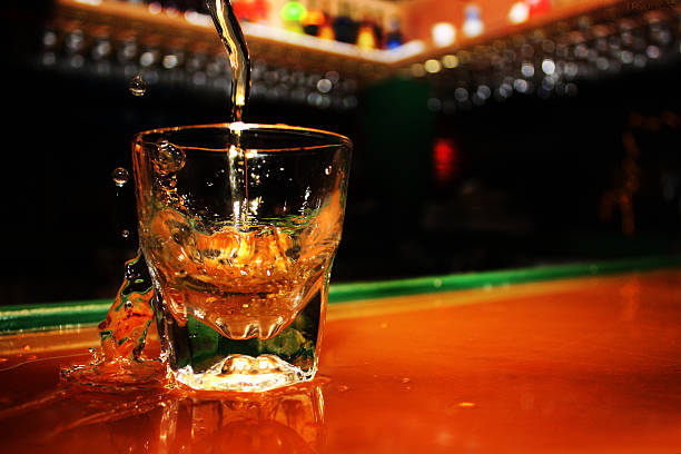 High Detailed Shot Pour