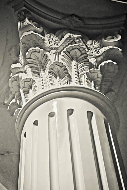 istock Neo-roman Corinthian pillar 467647519