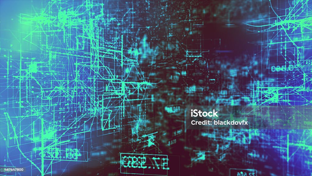 Digital Data Code Example Data Code Digital Technology Stock Photo - Download Image Now - 2015 ...