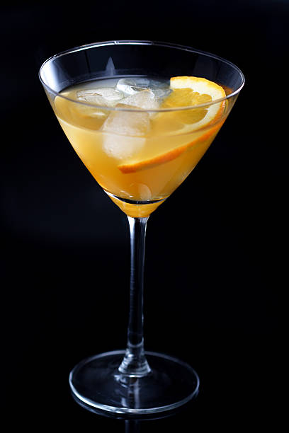 istock Studio shot of drink in martini glass 467647968