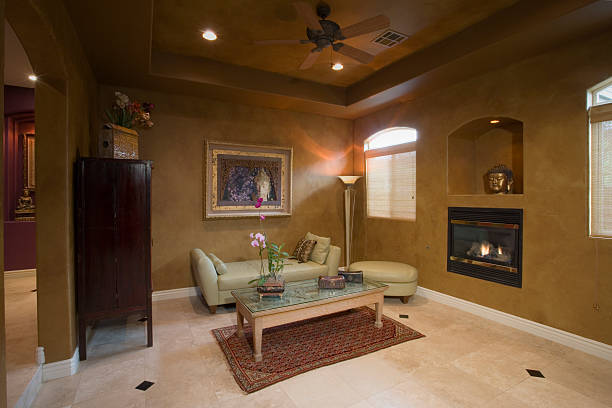 istock Spacious Living Room In House 467648034