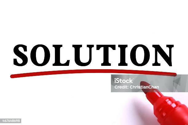 Solution Abstract Stock Photo - Download Image Now - 2015, Advice, Arrow - Bow and Arrow