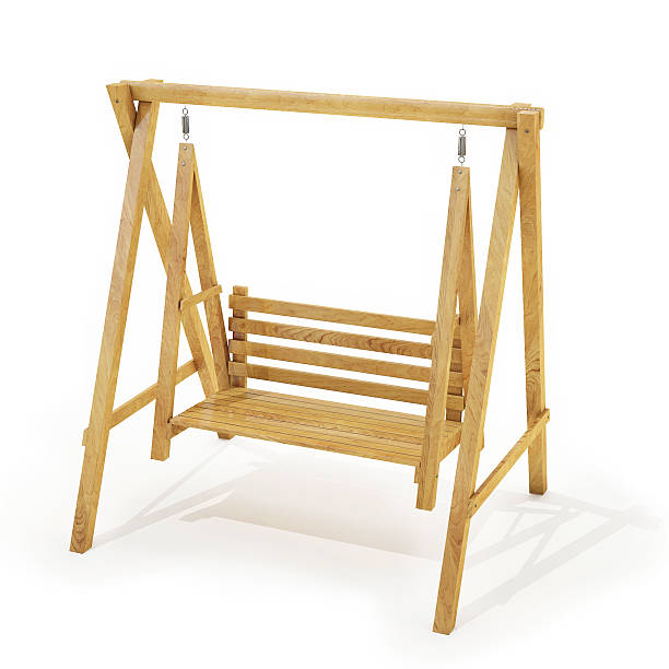 istock wooden swing isolated on white background 467649614