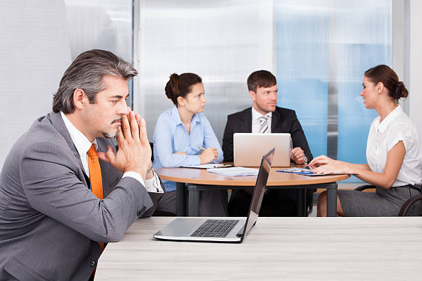 istock Overworked Businessman In Office 467653639