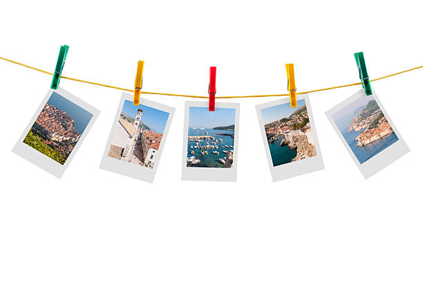 istock Five photos of Dubrovnik on clothesline 467654080