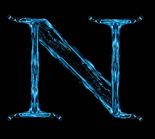 istock One letter of water alphabet 467654081