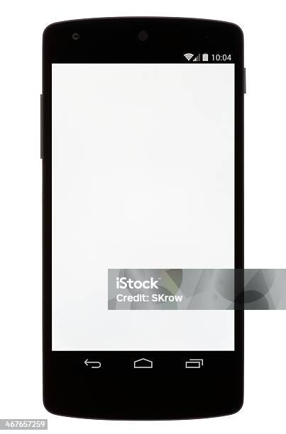 Android Mit Einem Leeren Bildschirm Stockfoto und mehr Bilder von Android - Markenname - Android - Markenname, Telefon, Gerätebildschirm