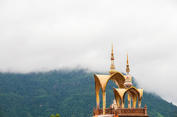 istock Golden Pagoda Temple, Thailand 467657844