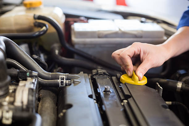 istock Mechanic working under the hood 467658740