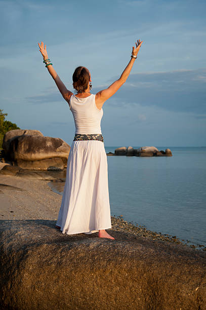 Salutation. stock photo