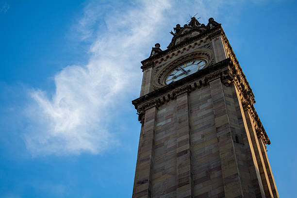 istock Albert Memorial Clock tower in Belfast in Northern Ireland 467668486