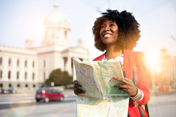 istock Woman traveling 467669108