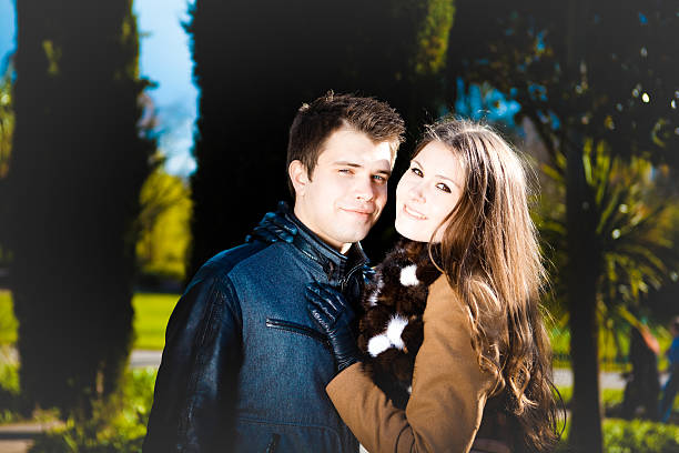 istock Happy couple in the park 467670802