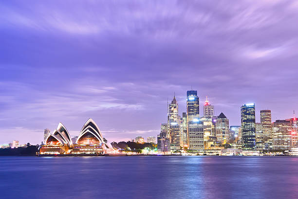 istock Sydney Harbor Panorama at twilight 467671910