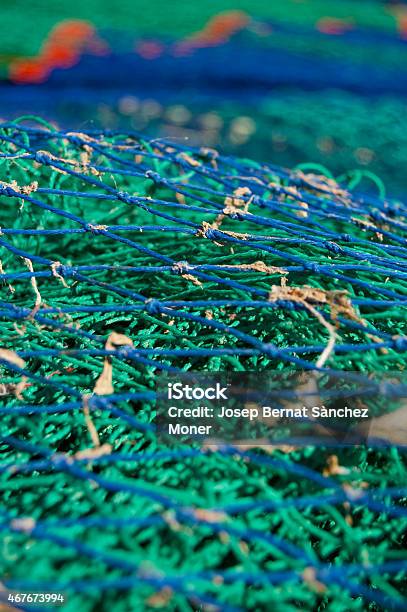 Fishing Nets Stock Photo - Download Image Now - 2015, Close To, Close-up