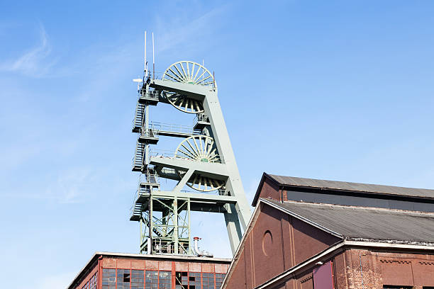 istock shaft tower of coal mine 467674879