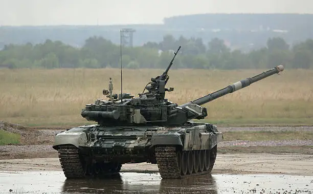 The main Russian tank T-90