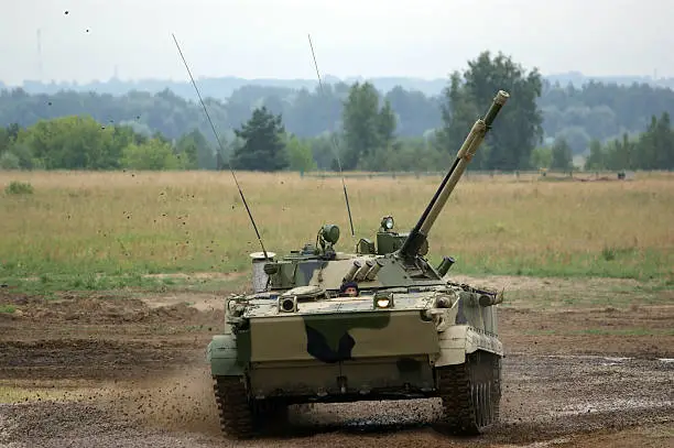 The main Russian tank T-90