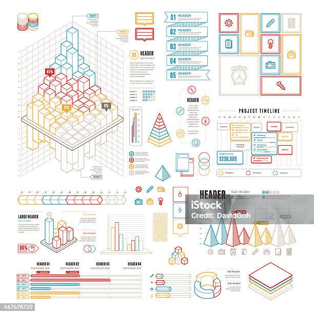 Current Line Ui Line Ui Infographic Elements Stock Illustration - Download Image Now ...