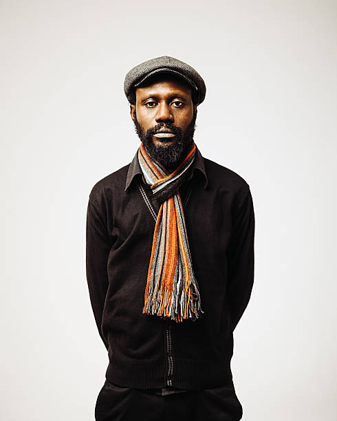 istock African mid age man portrait with beard. 467679764