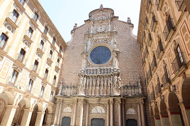 istock Santa Maria de Montserrat Abbey 467680748