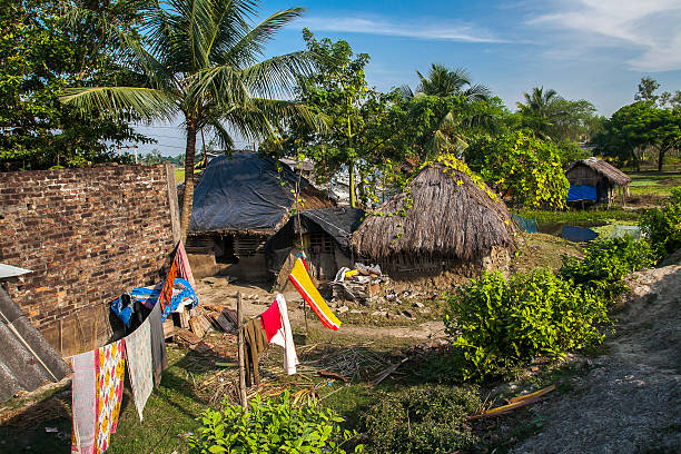 istock life in the Indian village 467681088
