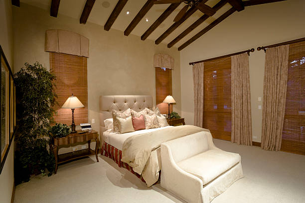 istock Bedroom In Luxurious House 467684802