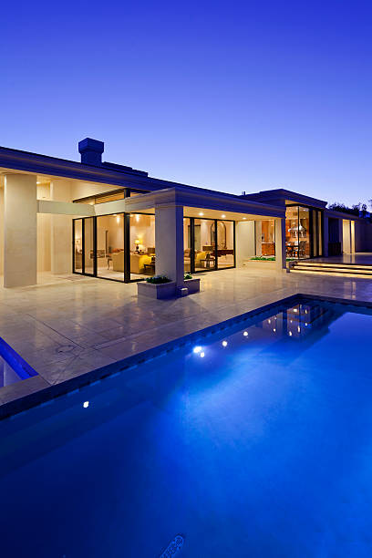 istock A beautiful home and pool in California 467690508