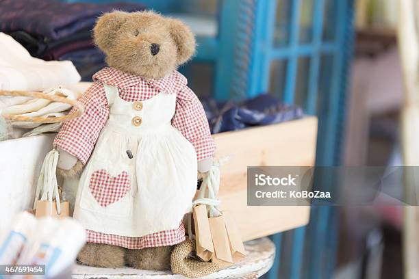 Vintage Teddy Bear Stock Photo - Download Image Now - 2015, Animal, Brown