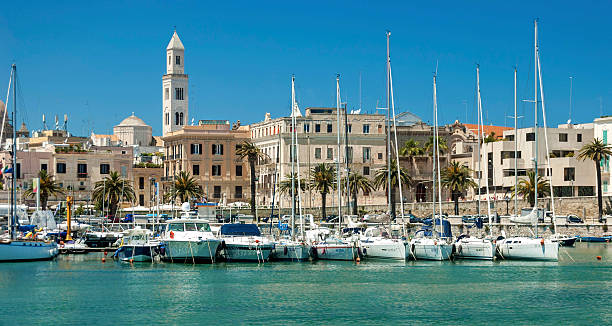 istock yachts on a mooring in the old town 467693688