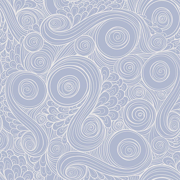 illustrazioni stock, clip art, cartoni animati e icone di tendenza di asiatica etnico senza soluzione di continuità doodle retrò motivo floreale - circle food fabric swatch color swatch