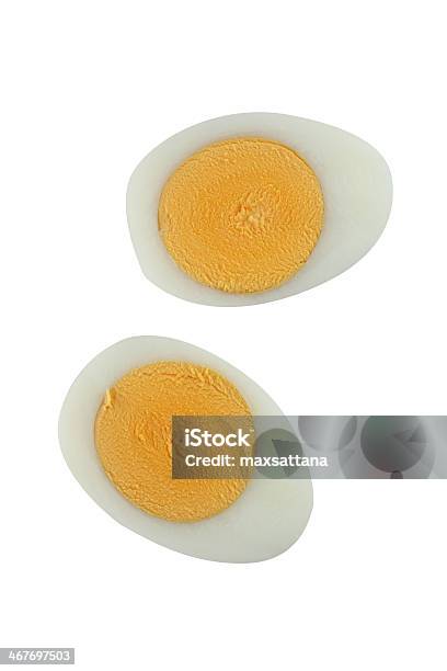 Gekochtes Ei Stockfoto und mehr Bilder von Cholesterin - Cholesterin, Ei, Eigelb