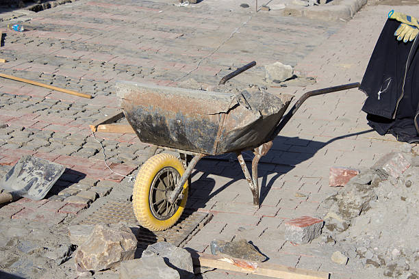 istock paving laying in the street 467699900