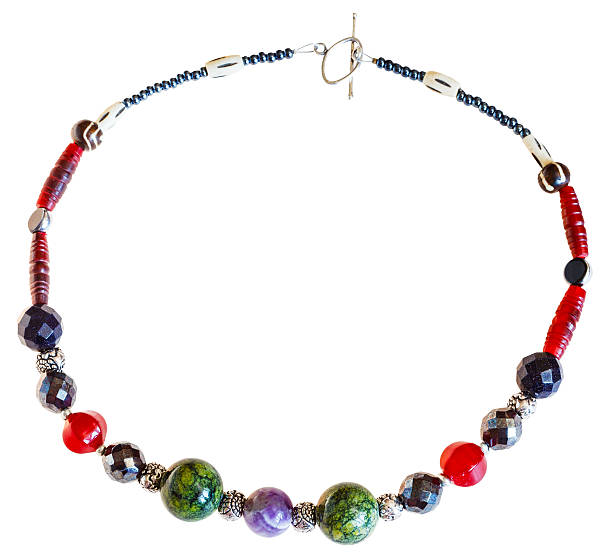 istock round necklace from mineral stones isolated 467703602