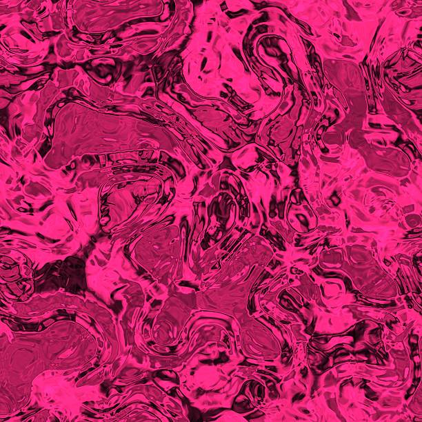 istock Red, pink seamless melt glass metal texture 467704640