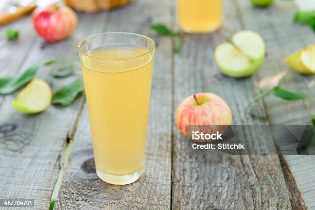 Fresh Homemade Apple Juice And Apples Stock Photo - Download Image Now - Apple Juice, Drinking Glass, Apple - Fruit