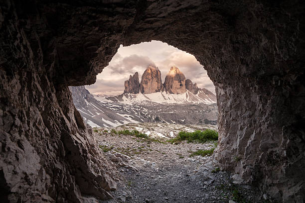 istock Tre Cime at cloudy morning 467706324