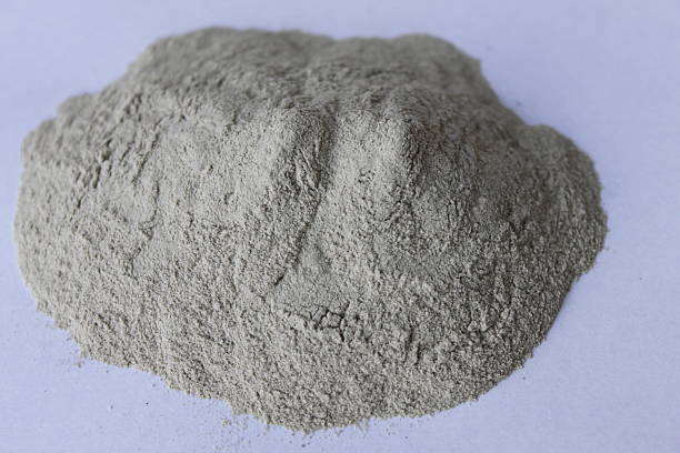 Argila Bentonite pó - foto de acervo