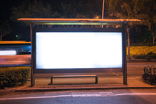 istock white screen in the bus station 467714509