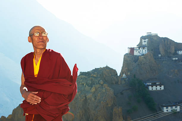 istock Indian tibetan monk lama 467715256