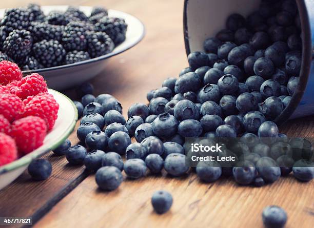 Mixed Berry Fruits Stock Photo - Download Image Now - Antioxidant, Backgrounds, Berry Fruit