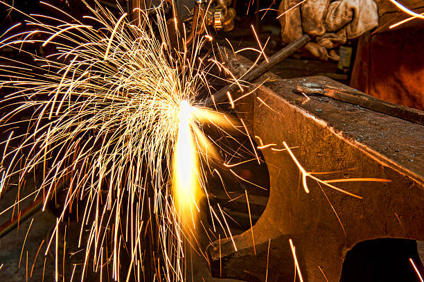 istock Metal Fabrication Sparks 467718766