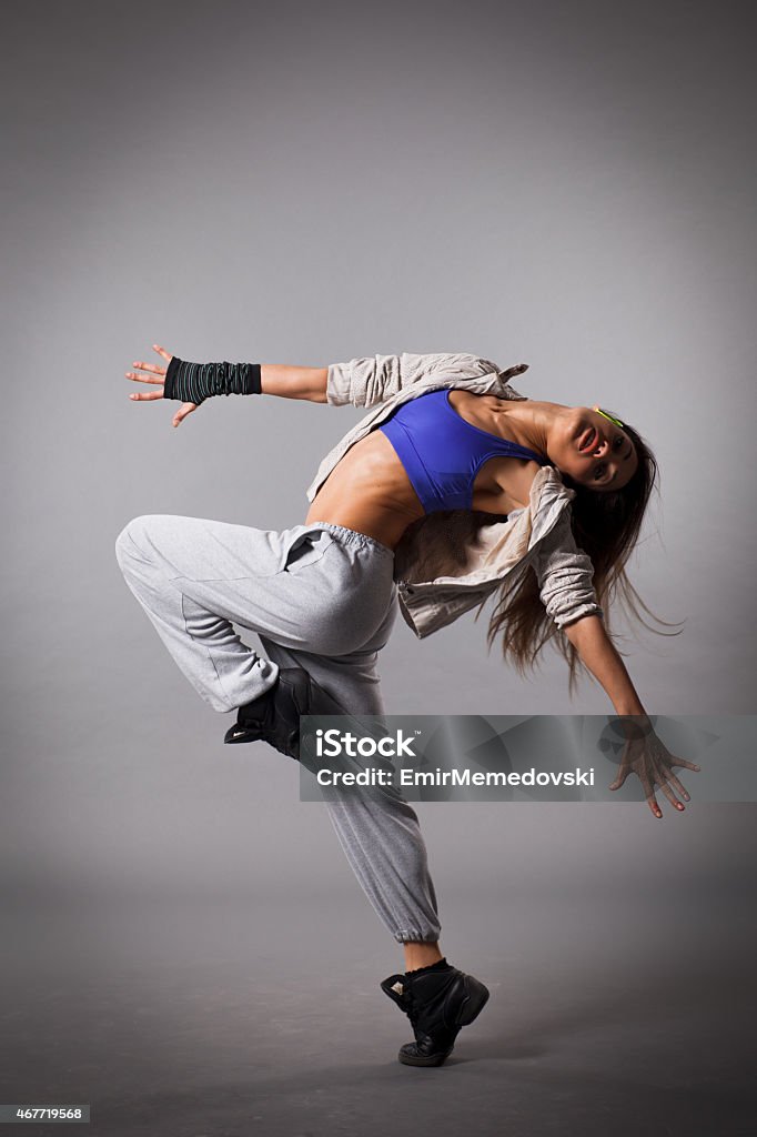 Female dancer Young woman dancing 2015 Stock Photo