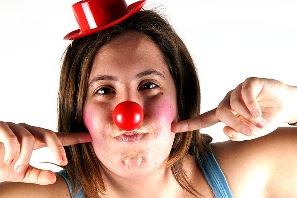 istock Clown girl 467724166