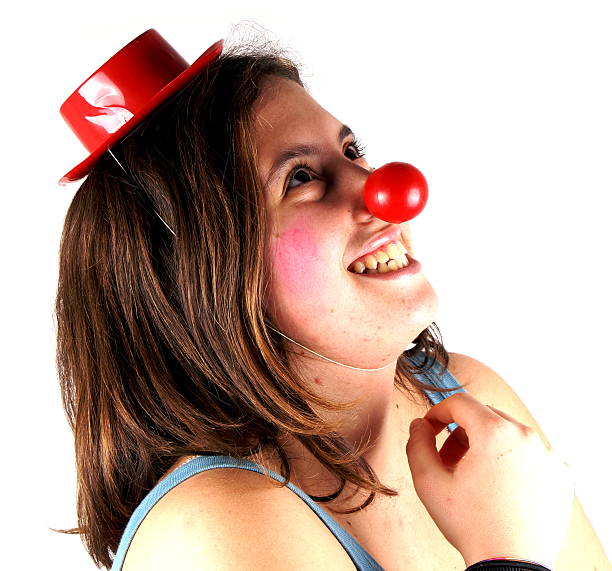 istock Clown girl 467724172