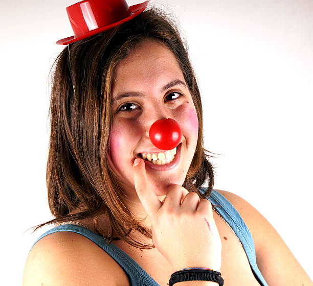 istock Clown girl 467724174