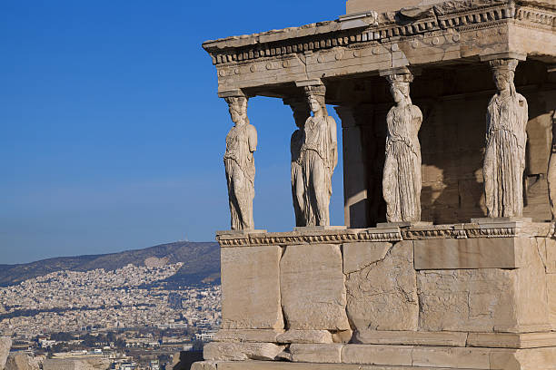 istock Caryatides in Acropolis, Athens, Greece 467724412